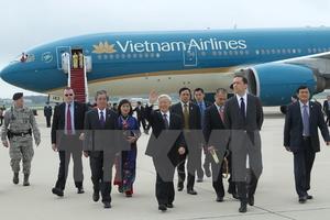 Tổng Bí thư dự lễ bàn giao chiếc Boeing 787-9 Dreamliner đầu tiên