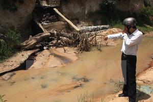 Doanh nghiệp bị phạt 400 triệu đồng vì gây sự cố môi trường