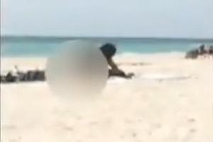 Cặp đôi vô tư "quan hệ" trước mặt trẻ em trên bãi biển bị phạt tù