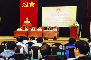 Nâng cao nghiệp vụ cán bộ thanh tra 6 tỉnh, TP