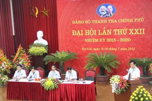 Đại hội Đảng bộ Thanh tra Chính phủ thành công tốt đẹp