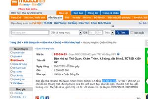 Mua nhà lơ ngơ, bị lừa lập tức!