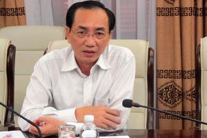 Phó Tổng Thanh tra Đặng Công Huẩn làm việc với Vụ Hợp tác Quốc tế