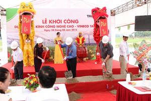 Vingroup khởi công nhà kính đầu tiên trồng nông sản sạch