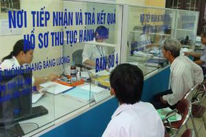 Quyết liệt cải cách thủ tục hành chính 