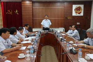 Tổng Thanh tra làm việc với Cục III