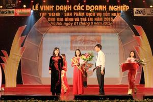 Generali Việt Nam: Top 100 Sản phẩm, dịch vụ tốt nhất cho gia đình năm 2015