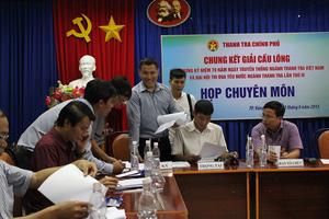 Chi tiết bảng thi đấu các nội dung tranh tài
