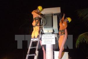 Thêm nhiều phụ tải mới ở miền Bắc bị mất điện do nước ngập