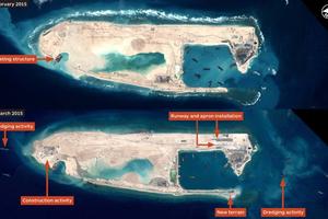 CSIS: Trung Quốc chuẩn bị xây đường băng thứ 2 ở Trường Sa