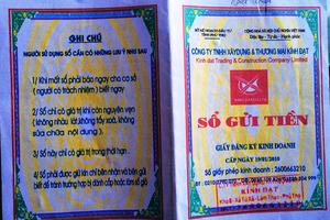 “Sổ gửi tiền” gửi Giám đốc… vào tù
