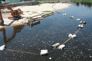 Sông Phú Lộc bị ô nhiễm nặng