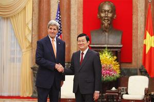 Kerry: 'Giải quyết tranh chấp không dựa vào việc ai có quân đội lớn hơn'