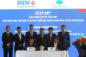 BIDV ký hợp đồng vay hợp vốn quốc tế trị giá 105 triệu USD  