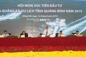 BIDV đồng tổ chức Hội nghị Xúc tiến đầu tư  và quảng bá du lịch tỉnh Quảng Bình 2015