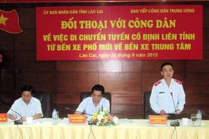 Đồng thuận di chuyển tuyến cố định xe liên tỉnh vào ngày 1/10