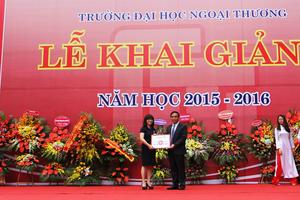 VietinBankSc trao học bổng cho sinh viên Đại học Ngoại thương