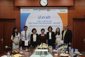 Tài trợ 1 tỷ đồng cho chương trình ViOlympic 2015 - 2016 