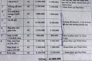Ngôi trường mỗi lớp phải đóng quỹ 160 triệu đồng