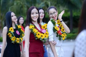 Thí sinh Hoa hậu Hoàn vũ Việt Nam rạng rỡ hội ngộ tại Nha Trang
