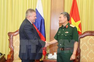Việt-Nga tiếp tục đẩy mạnh hợp tác quốc phòng đi vào chiều sâu