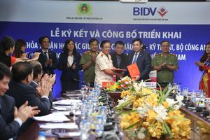 BIDV và Bộ Công an ký kết thỏa thuận hợp tác