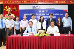 BIDV và Valexim ký kết thỏa thuận cung ứng sản phẩm giá khí hóa lỏng