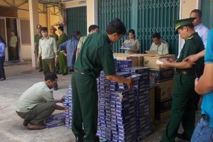 Tiêu hủy gần 88 nghìn bao thuốc lá lậu