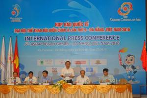 Bấm nút đồng hồ đếm ngược - Asian Beach Games - ABG 5