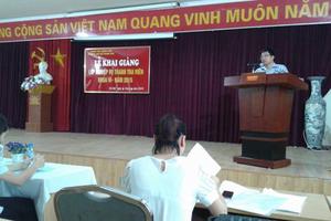 Khai giảng lớp thanh tra viên K18/2015