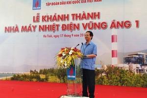 Khánh thành Nhà máy Nhiệt điện Vũng Áng 1