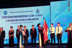 Đạt danh hiệu “Doanh nghiệp TP Hồ Chí Minh tiêu biểu năm 2015”