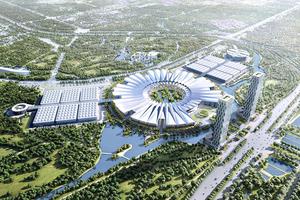 Công bố phương án quy hoạch kiến trúc  Dự án Trung tâm Hội chợ Triển lãm Quốc gia - Quốc tế