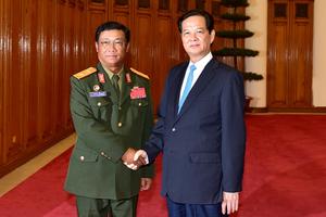 Thủ tướng tiếp Tổng Tham mưu QĐND Lào
