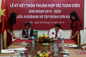 Bước tiến mới trong quan hệ hợp tác giữa Agribank và tập đoàn sơn Kova 