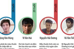 Những con số giật mình trong 3 vụ trọng án