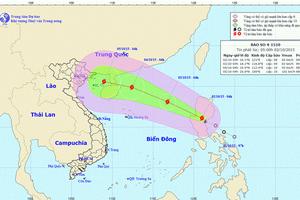 Áp thấp nhiệt đới mạnh lên thành bão có tên quốc tế là Mujigae