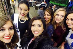 Đại diện Việt Nam tại Miss International 2015 khoe khả năng tiếng Anh chuẩn