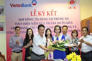 Tài trợ 210 tỷ đồng Dự án Thủy điện Nậm Núa