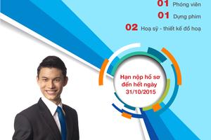 VietinBank tuyển dụng cán bộ Ban Thông tin truyền thông