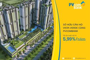 Sở hữu căn hộ tại Krista và Vista Verde cùng PVcomBank   