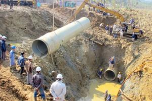 Hà Nội xin cơ chế đặc thù làm đường ống nước sông Đà