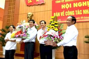 Nguyên Chánh Thanh tra tỉnh được bầu giữ chức Phó Bí thư Tỉnh uỷ