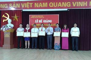  Bế giảng lớp Nghiệp vụ thanh tra viên K18/2015