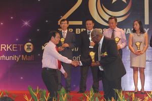 Tân Hiệp Phát được công nhận “TOP BRANDS 2015”