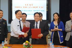 Báo Thanh tra ký thỏa thuận hợp tác với Viện Đại học Mở Hà Nội