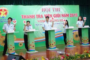 Sôi nổi Hội thi Thanh tra viên giỏi 2015