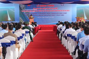 Khánh thành cụm công trình luồng qua cửa Lạch Giang