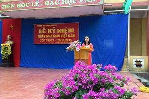 Yên Bái: Trường THPT Hoàng Văn Thụ tri ân Ngày nhà giáo Việt Nam