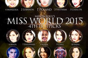 Lan Khuê được dự đoán đoạt Á hậu 2 Miss World 2015